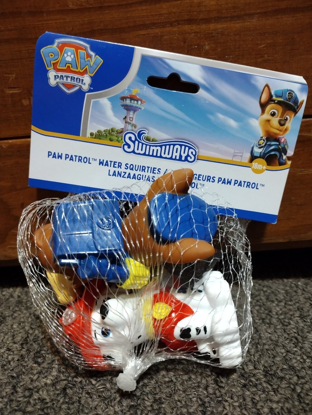 PAW Patrol SwimWays Water Squirties - Blue, Red, White
